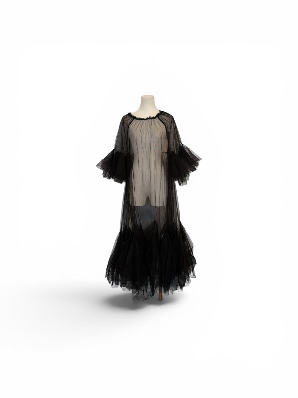 Kate Hewko Black Avant Garde Tulle NWT Dress One Size